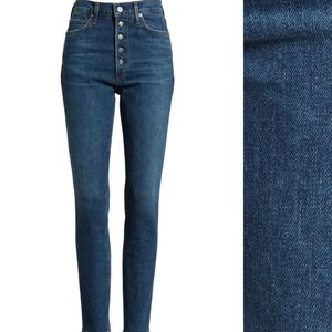 Citizens of humanity olivia button fly high rise